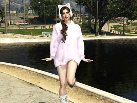 Kitty Hoodie for MP Female