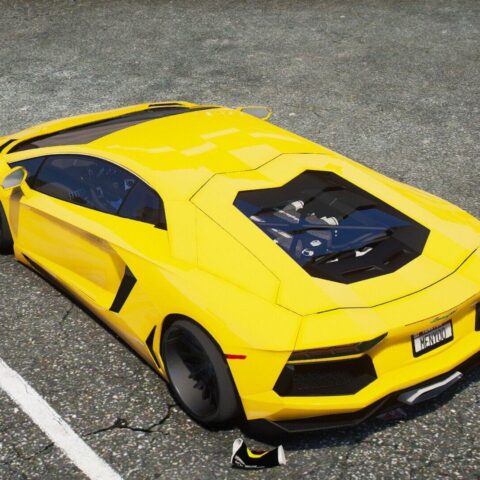 Lamborghini Aventador LP700-4 – GTA 5 mod