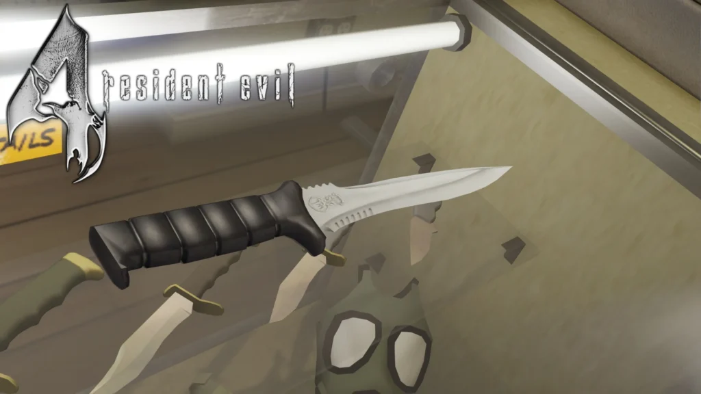 Leon combat knife - Resident evil 4 OG - [Replace] V1.0