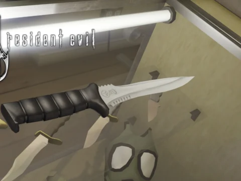 Leon combat knife - Resident evil 4 OG - [Replace] V1.0