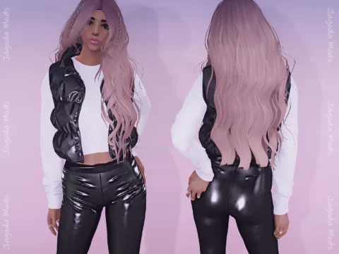 Long curly hairstyle for MP Female 1.0