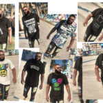 Versace & Maxi moda T-shirt Pack (retextures) V1.0