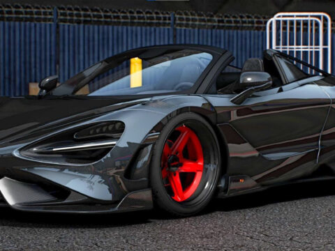 Mclaren 765LT Spider Slammed