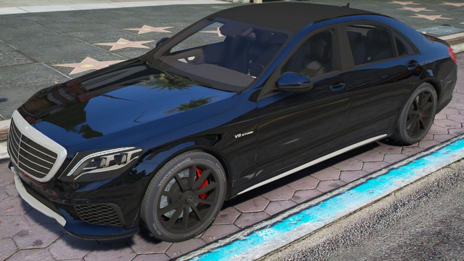 Mercedes-Benz S63 AMG – GTA 5 mod