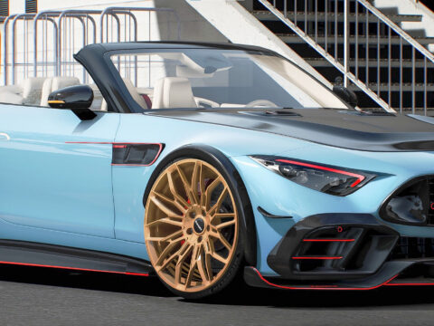 Mercedes SL63 Mansory