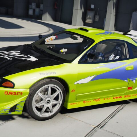 Mitsubishi Eclipse Fast And The Furious – Gta 5 Mod