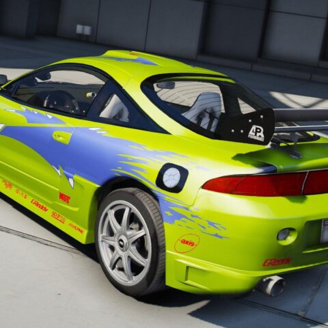 Mitsubishi Eclipse Fast and the Furious – GTA 5 mod