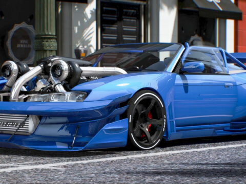 Nissan Silvia S14k Legend Widebody Twin Turbo