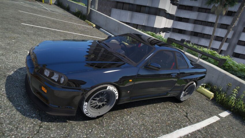 Nissan Skyline GT-R R34 – GTA 5 mod