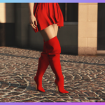 Over knee high heel boots shoes for MP Female 1.0