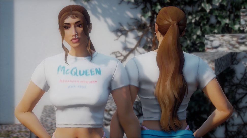 Ponytail for MP Female 1.0