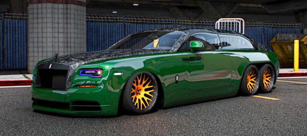 Rolls-Royce Wraith Mansory 6x6 Custom