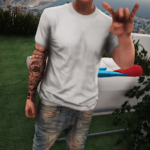 Short Curls Hair for MP Male 1.0