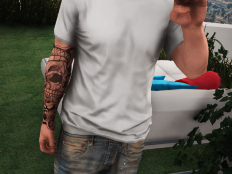 Short Curls Hair for MP Male 1.0