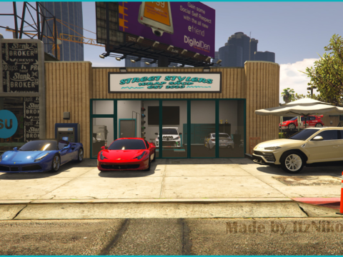 Los Santos Customs Auto Shop (YMAP-XML) 1.0 »  - FS19, FS17,  ETS 2 mods