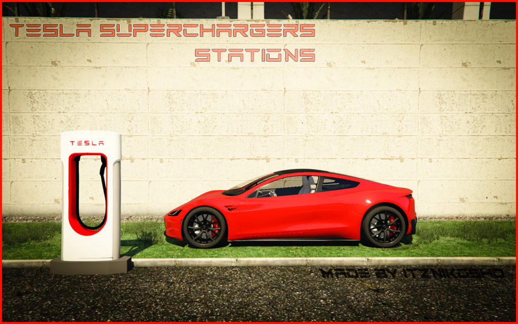 Tesla Superchargers Stations [SP/FiveM] V2.0