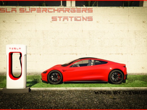 Tesla Superchargers Stations [SP/FiveM] V2.0