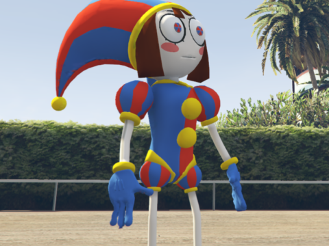 The Amazing Digital Circus - Pomni [Add-On Ped] V1.0