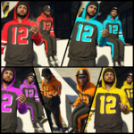 Throwback Orange 12 Fit for MP Male 1.04