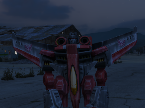 Transformers Starscream Armada [Add-On Ped] V1.0