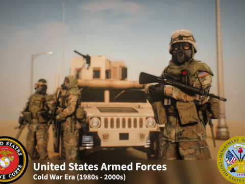 US Military Cold War Era Base Pack EUP(SP/FiveM Addon/Replace) V1.0