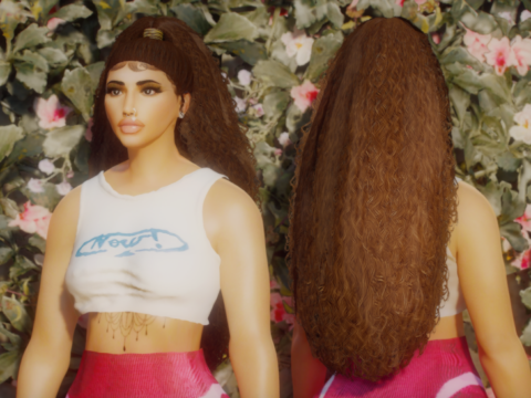 Yara Hair for MP Female 1.0