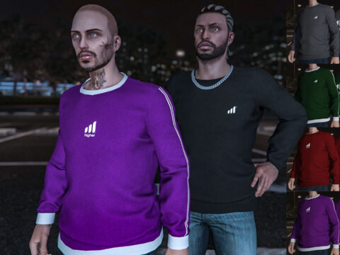 Recolored sweater | textures | fake brand | for MP male