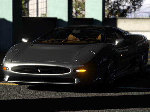 1992 Jaguar XJ220 [Add-On | VehFuncsV | Extras | Template] Reworked V1.0