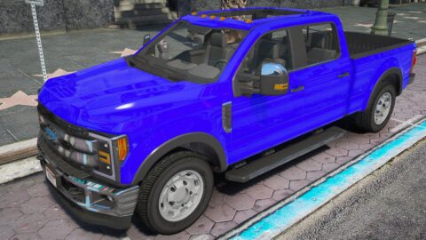 2019 Ford F-350 – GTA 5 mod