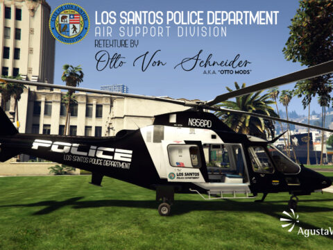 Augusta Westland AW109 LSPD - Los Santos Police Department 1.0