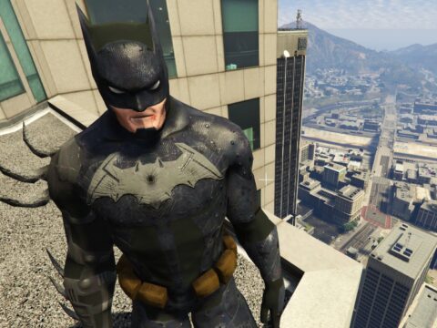 BATMAN DCUO Damaged [Addon ped]