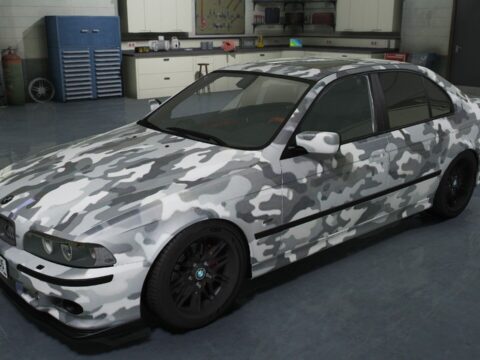 BMW M5 E39 Camouflage