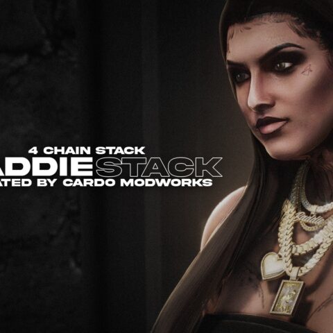 Baddie Stacked Chains for MP Female V1.0 – GTA 5 mod