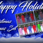 Christmas Pajamas Set For MP Male / Female V1.0