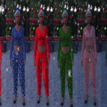 Christmas Pajamas Set For MP Male / Female V1.0
