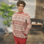 Christmas Sweater for MP Male 1.0