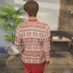 Christmas Sweater for MP Male 1.02