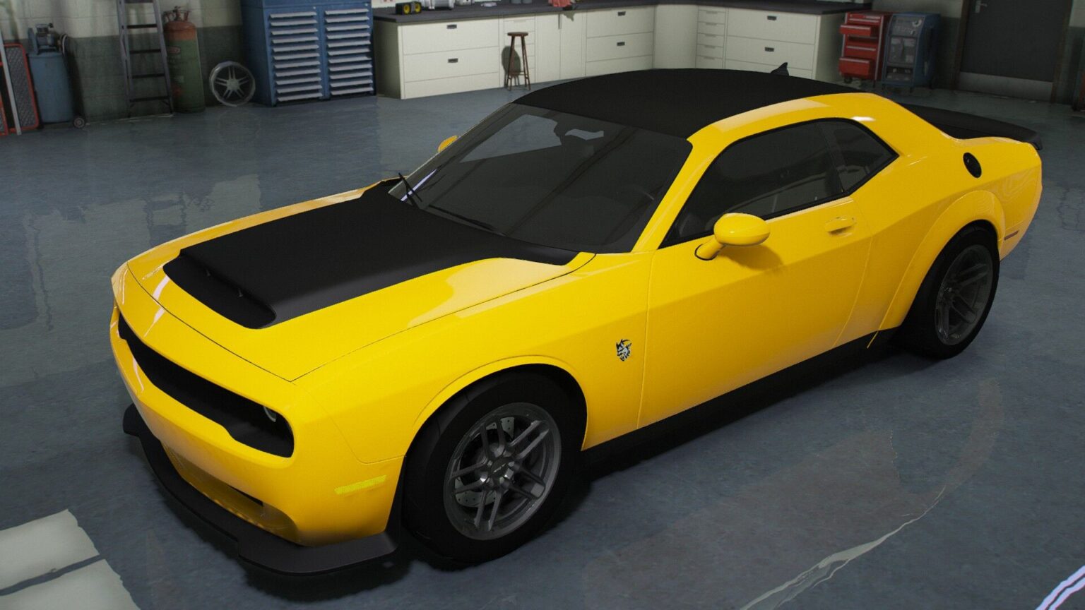 Dodge Challenger SRT Demon 170 – GTA 5 mod