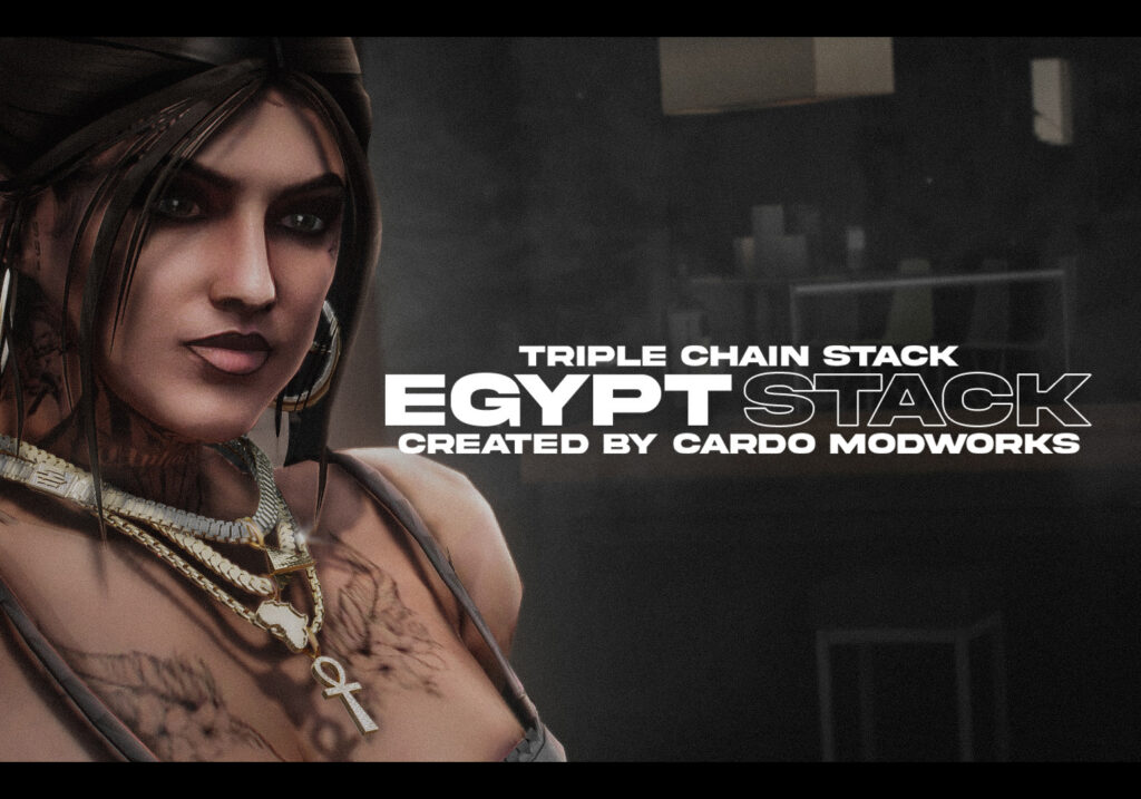 Egypt Stacked Chains for MP Female 1.0