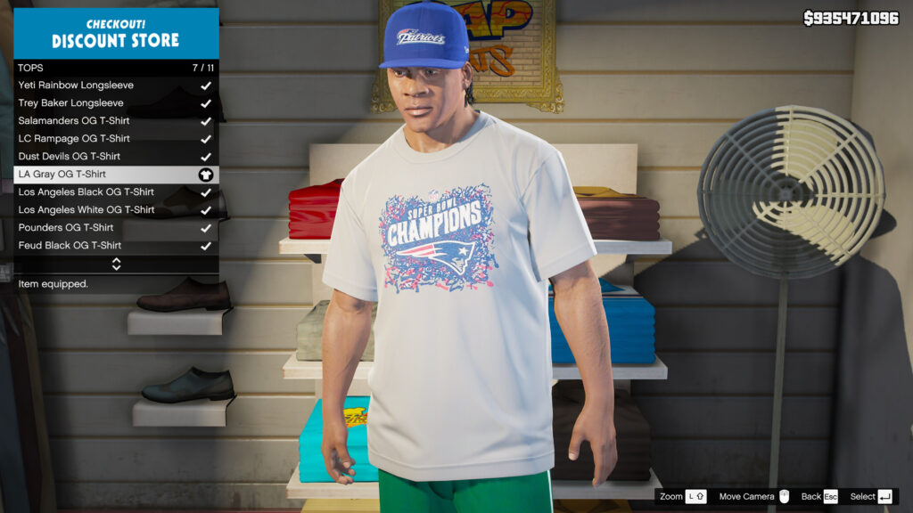 Four Boston Sports Teams T-shirts + Patriots Hat for Franklin 1.0