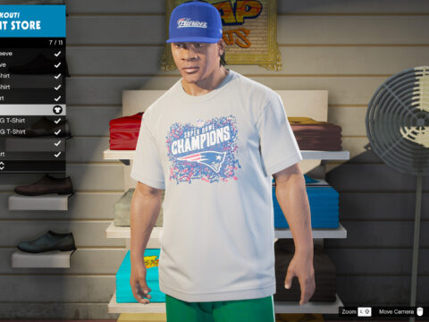 Four Boston Sports Teams T-shirts + Patriots Hat for Franklin 1.0