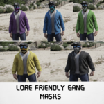 Gang Masks for MP Male / Female V1.0