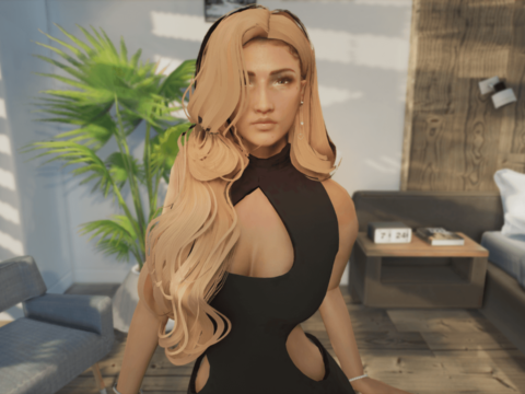 Hair Pack for MP Female 1.0