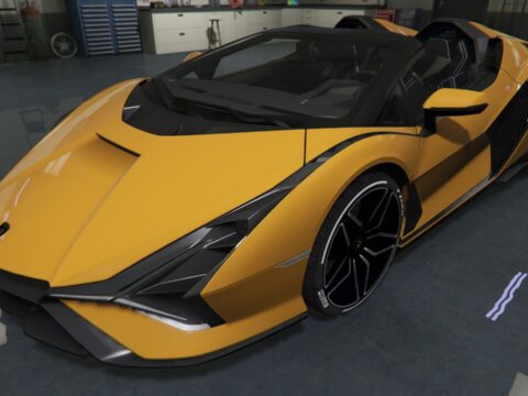 Lamborghini Sian Roadster