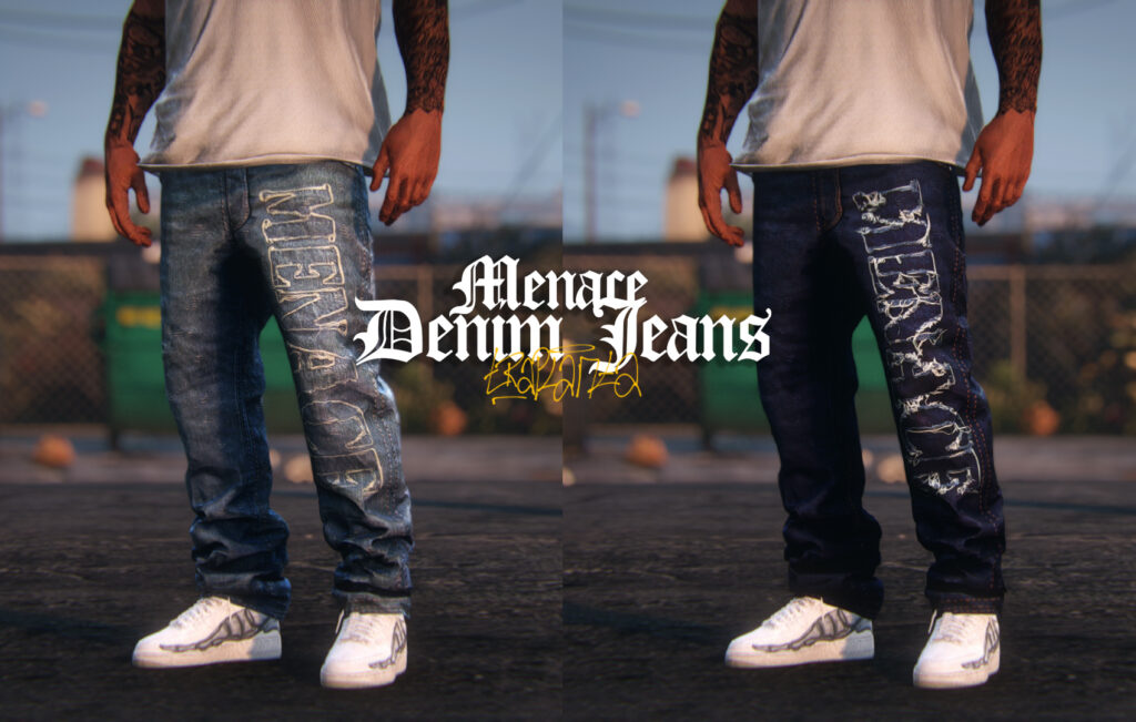 Menace LA Denim Jeans for MP Male