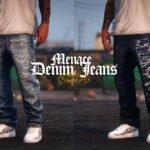 Menace LA Denim Jeans for MP Male