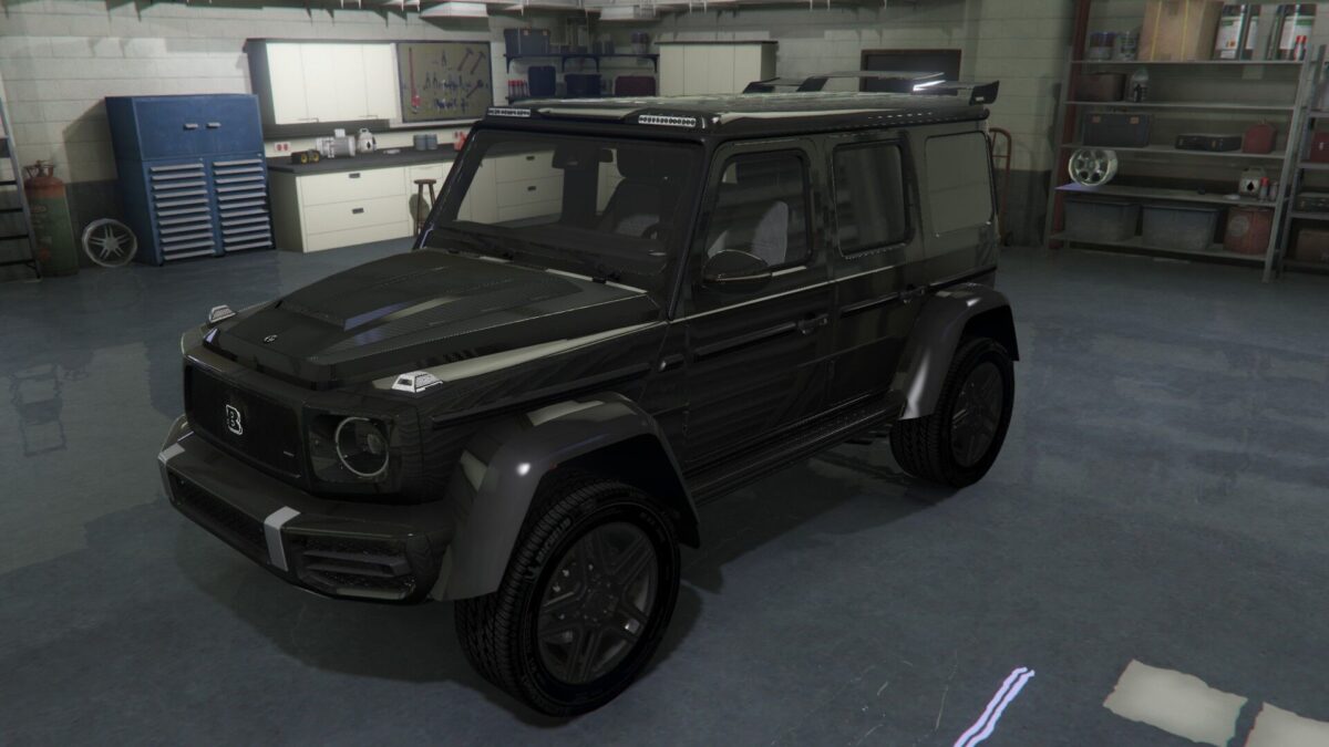 Mercedes G700 Brabus 4x4 – GTA 5 mod