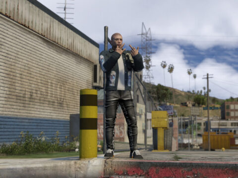 Money Jean Jacket for MP Male 1.0