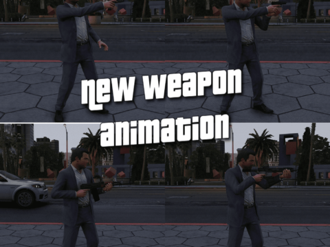 New weapon animation [SP | FiveM] V1.1