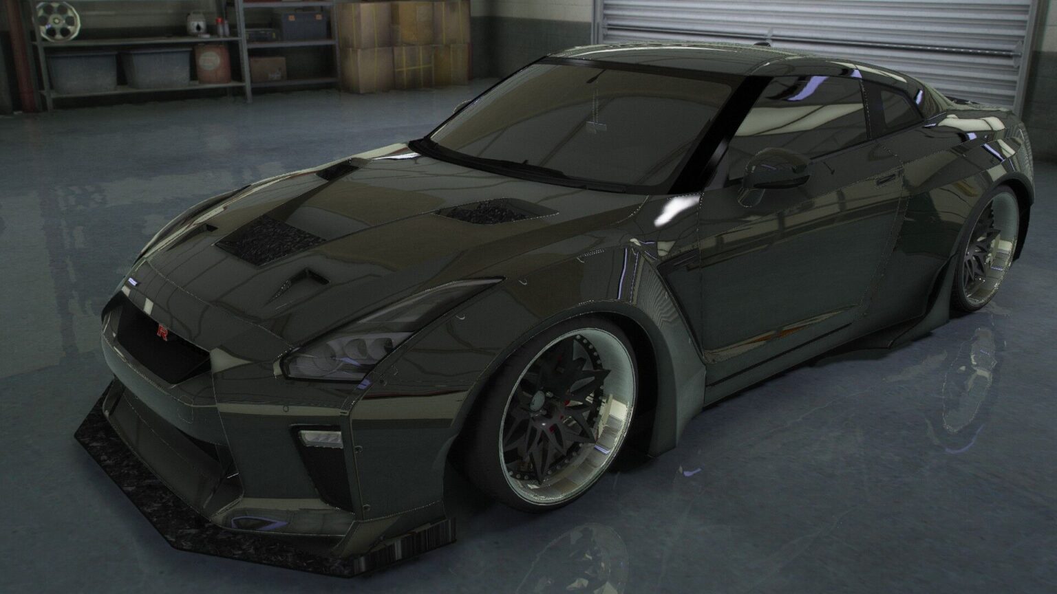 Nissan GTR R35 Show – GTA 5 mod